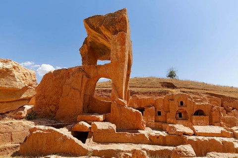 Necropolis of the ancient Roman city of Dara