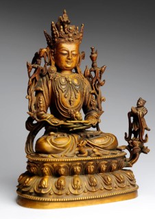 Old Buddha sculpture