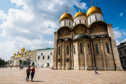 Assumption Cathedral on Sabornaya Square