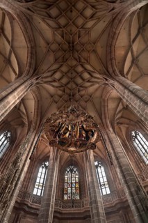 The angelic salutation by the sculptor Veit Stoss