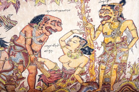 Traditional Kamasan painting