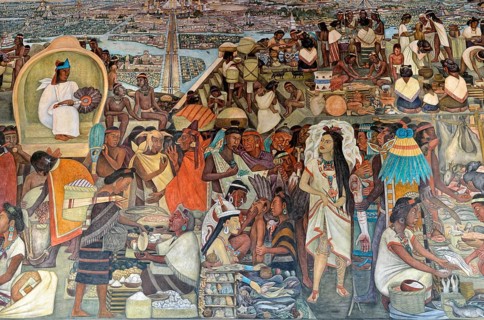 Market scene