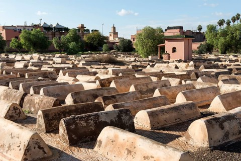 Jewish cemetery in the Mellah