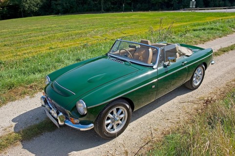 Vintage MGC Roadster