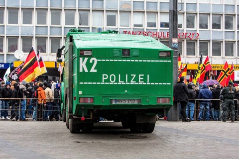 Demonstration in Wuppertal