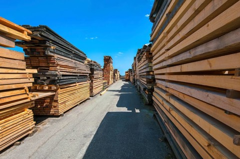 Stacked boards