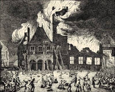 The Great Fire of the Town Hall