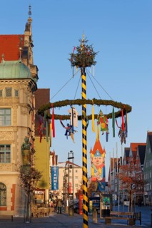 Narrenbaum and Durahansl during carnival
