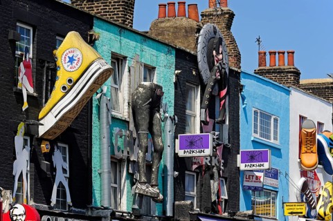 Shop front in Camden High Street