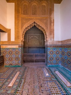 Ornate stucco decoration