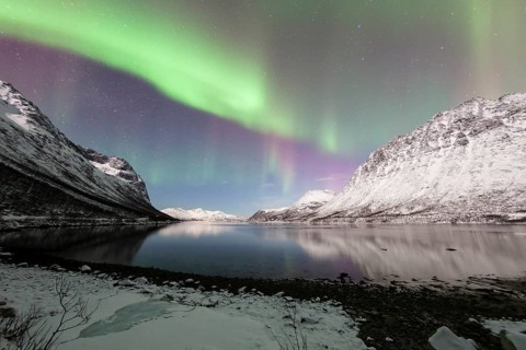Aurora over the Grotfjord