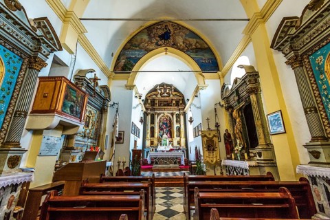 Interior view