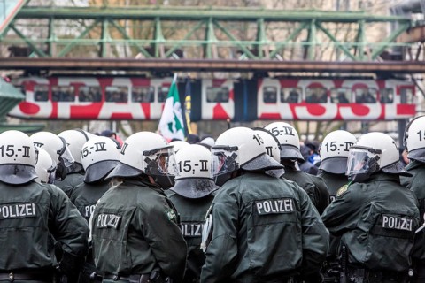Demonstration in Wuppertal
