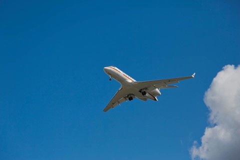A Bombardier Global 5000 of the Special Air Mission of the Ministry of Defense