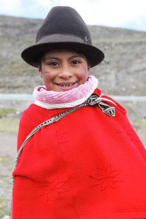 Girl in traditional costume