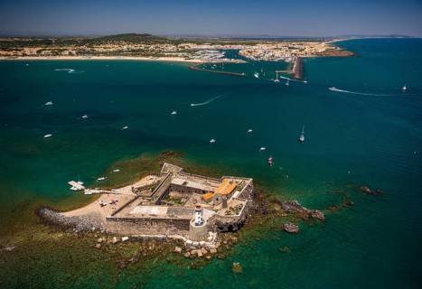 Fort Brescou off Cap d'Agde
