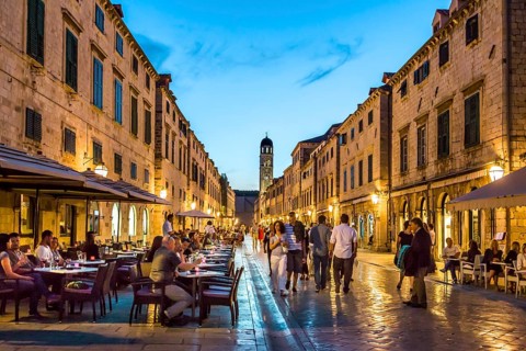 Placa or Stradun and the Redeemer Church