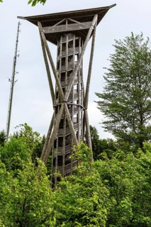 Wooden tower Wil Tower