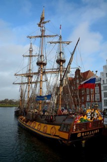 Replica of the Russian battleship Shtandart