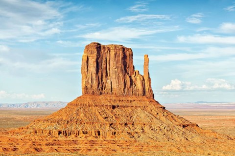 West Mitten Butte in the evening light