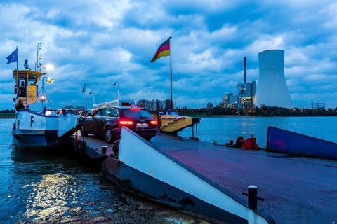 Rhine car ferry