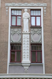 Relief of a woman