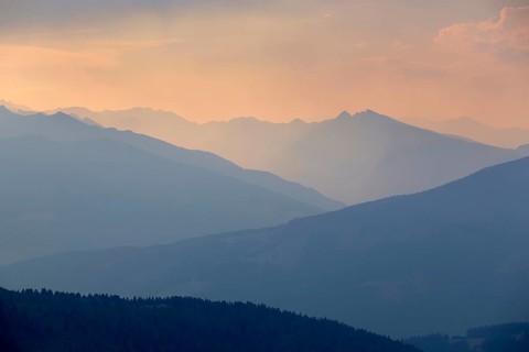 Evening mood in Nock Mountains Biosphere Reserve