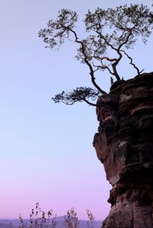 Silhouette of Lammerfelsen