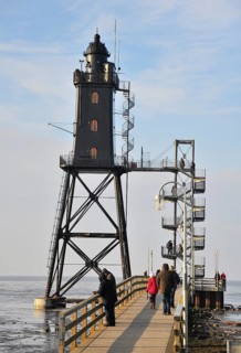 Leuchtturm Obereversand Lighthouse