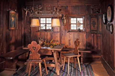 Bavarian farmhouse parlour