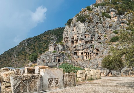 Lycian rock tombs