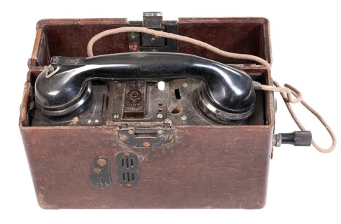 Field phone of the German Wehrmacht