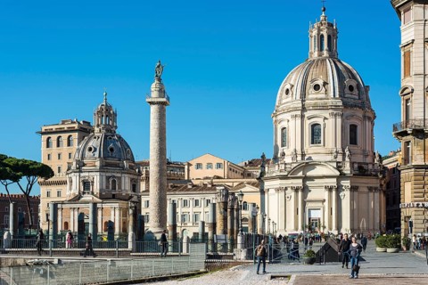 Trajan's Forum with Trajan's Column