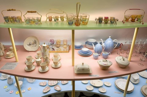 Tableware from the 1950s