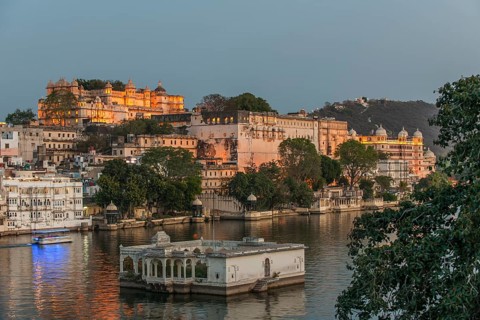 City Palace of the Maharaja on Lake Pichola
