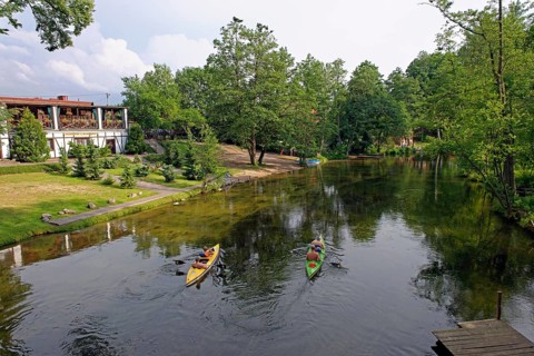 Krutynia river
