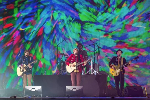 Swiss band 77 Bombay Street performing live at Energy Stars For Free in Hallenstadion