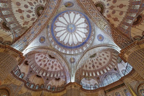 Main dome of the Blue Mosque