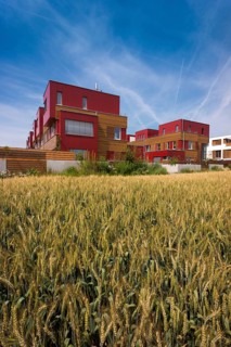 Modern architecture in Frankfurt-Riedberg