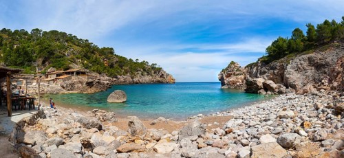 Fishing village and hidden cove of Cala Deia