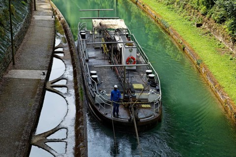 Tunnel of Riqueval for the Canal of Saint-Quentin