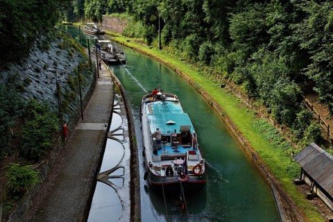 Tunnel of Riqueval for the Canal of Saint-Quentin