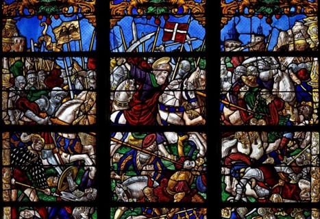 Saint James in battle with the Moors