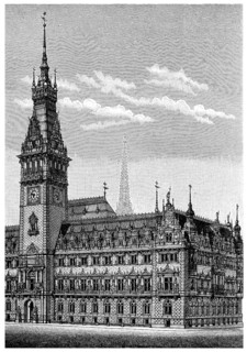 New Town Hall in Hamburg