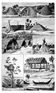 Dwellings of primitive peoples I