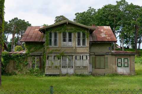 Old wooden house