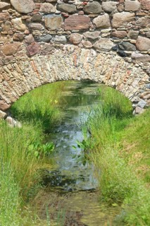 Small stone bridge