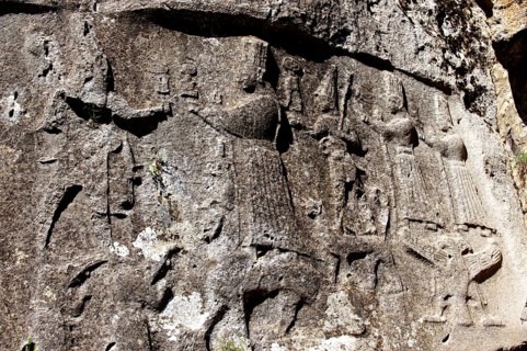 Stone relief
