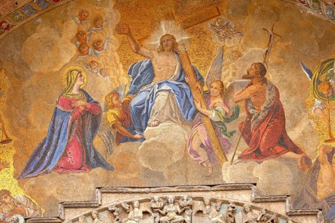 Mosaic on Saint Marks Basilica