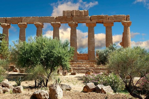 Greek Temple of Juno Lacina